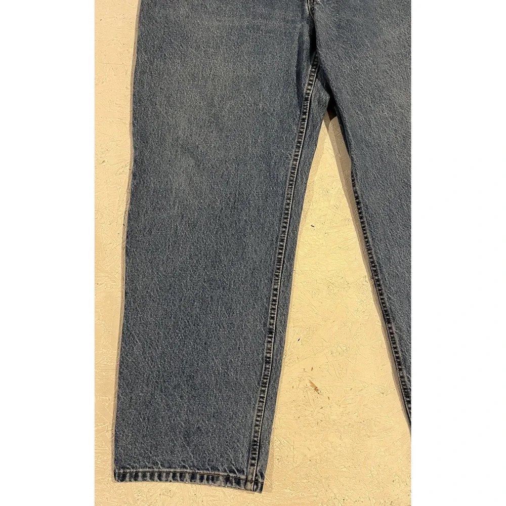 Signature By Levi Strauss And Co Mens Relaxed Fit Blue Straight Jeans Size 38x30